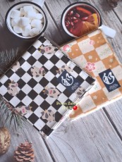 和字全綿手帕(日本製)