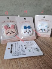 Chiikawa 毛巾刺繡扣針徽章